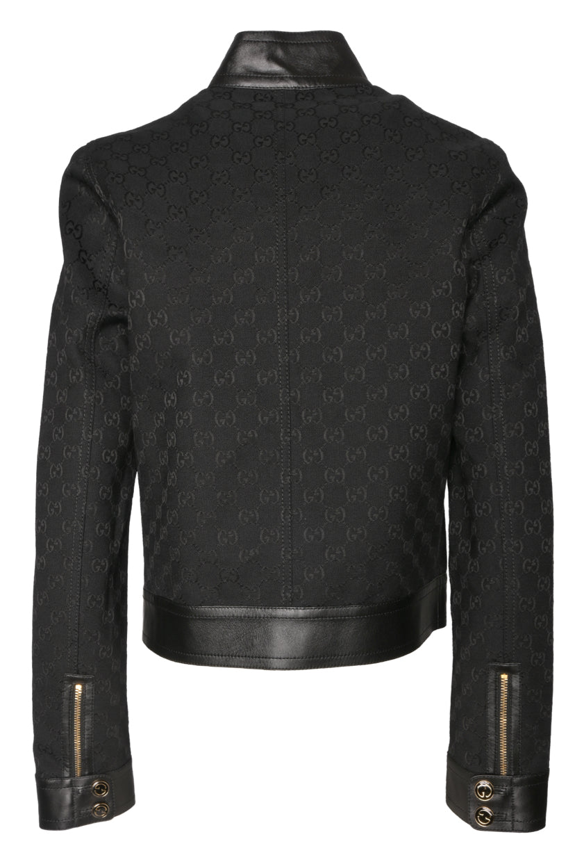 Gucci Size 40 GG Canvas Jacket
