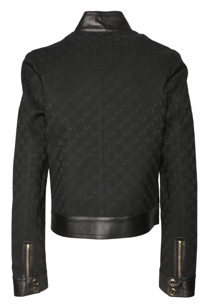 Gucci Size 40 GG Canvas Jacket