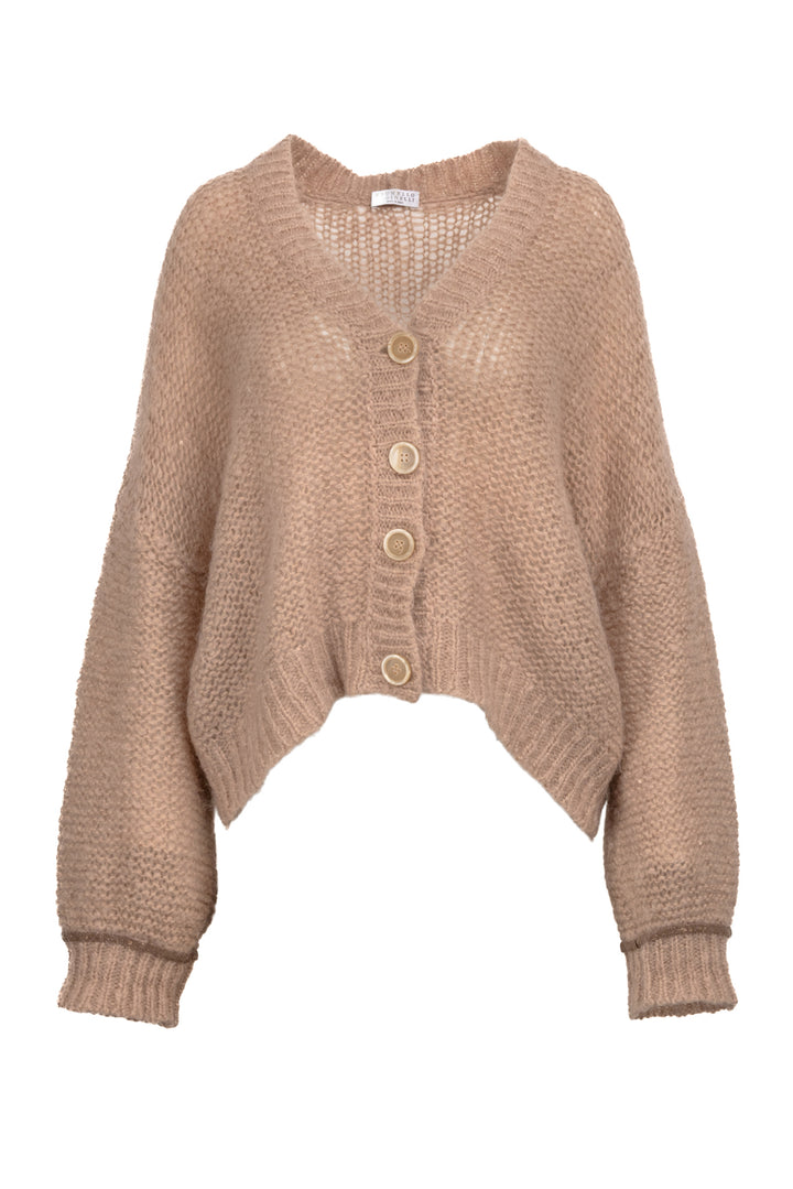 Brunello Cucinelli Size S Monili Accent Cardigan