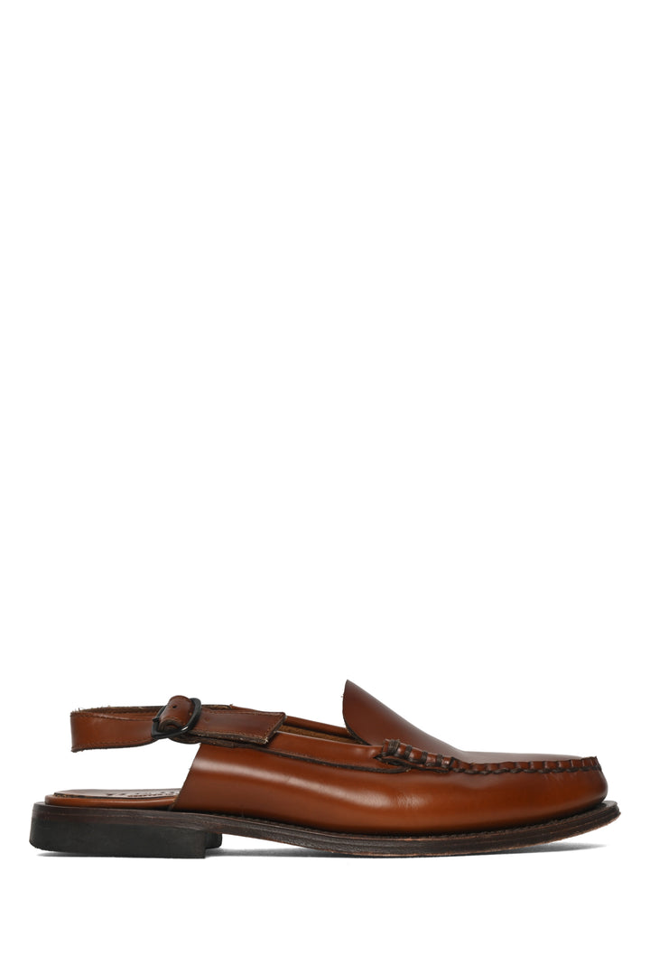 Hereu Size 38 Slingback Loafers