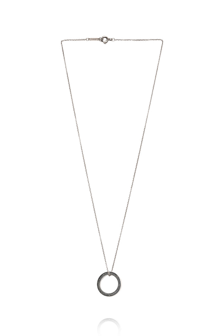 Tiffany & Co Size 1837 Circle Pendant Necklace