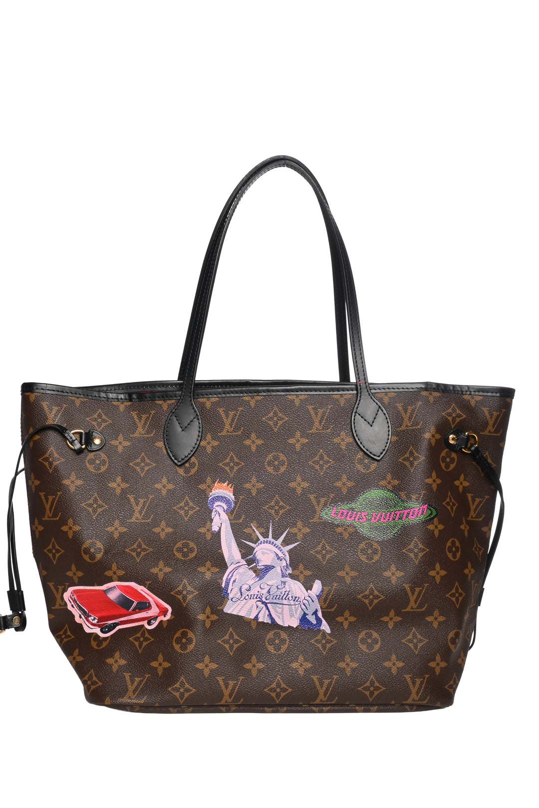 Louis Vuitton 2017 Monogram My LV World Tour Neverfull MM Tote