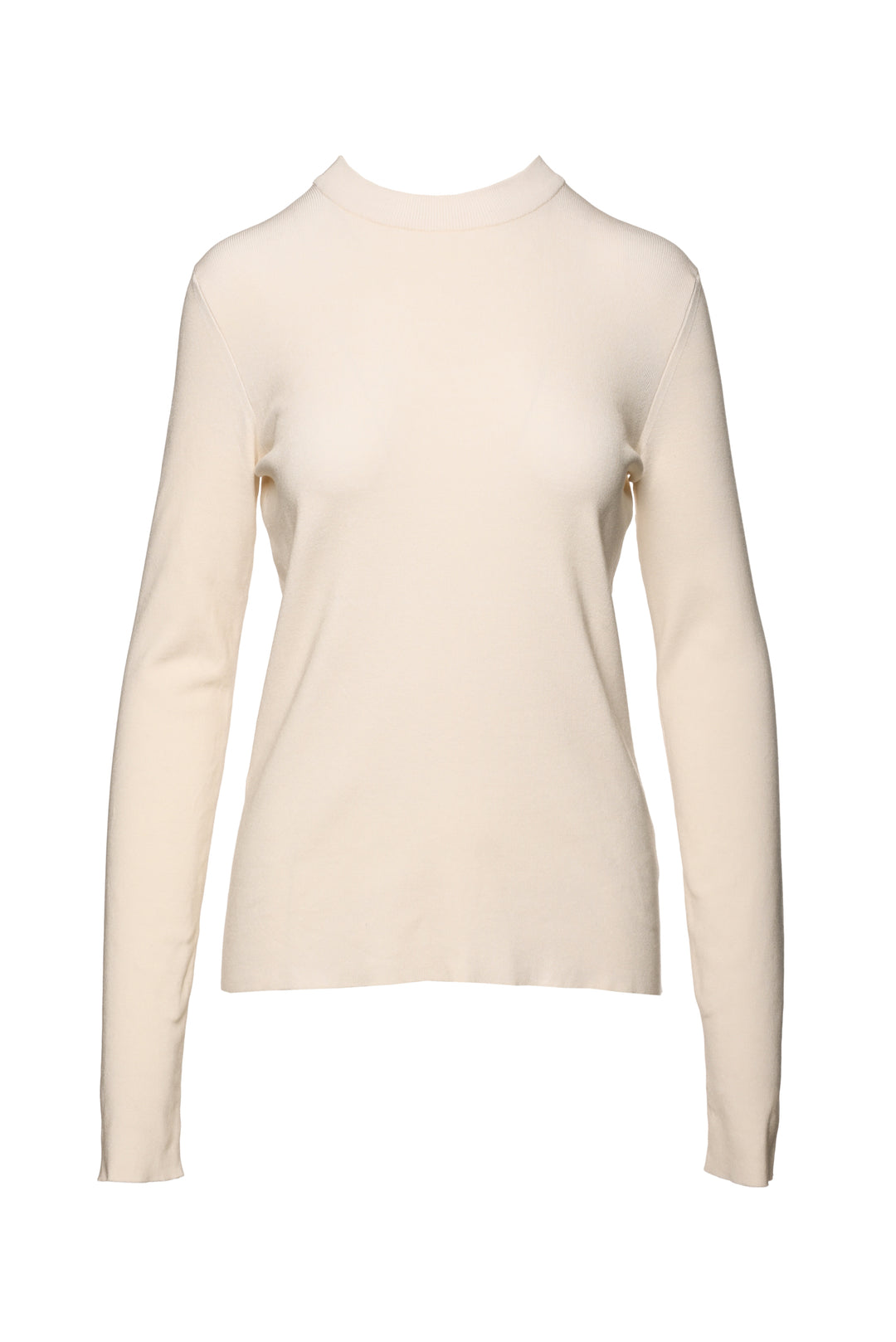 The Row Size M Silk-Blend Long Sleeve Tops