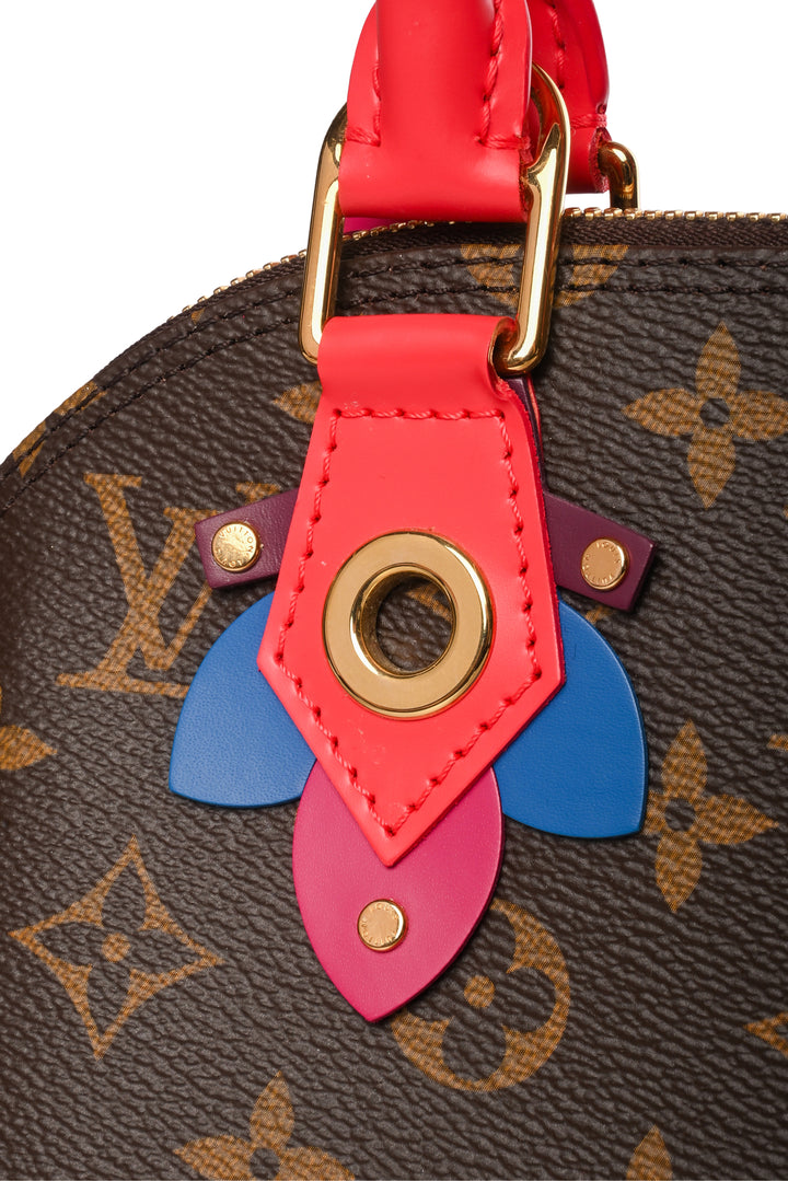 Louis Vuitton 2015 Flamingo Monogram Totem Alma BB Bag