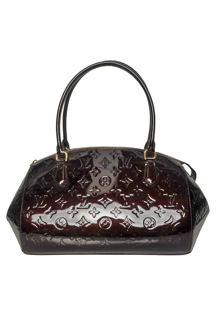 Louis Vuitton 2010 Amarante Monogram Vernis Sherwood GM Purse