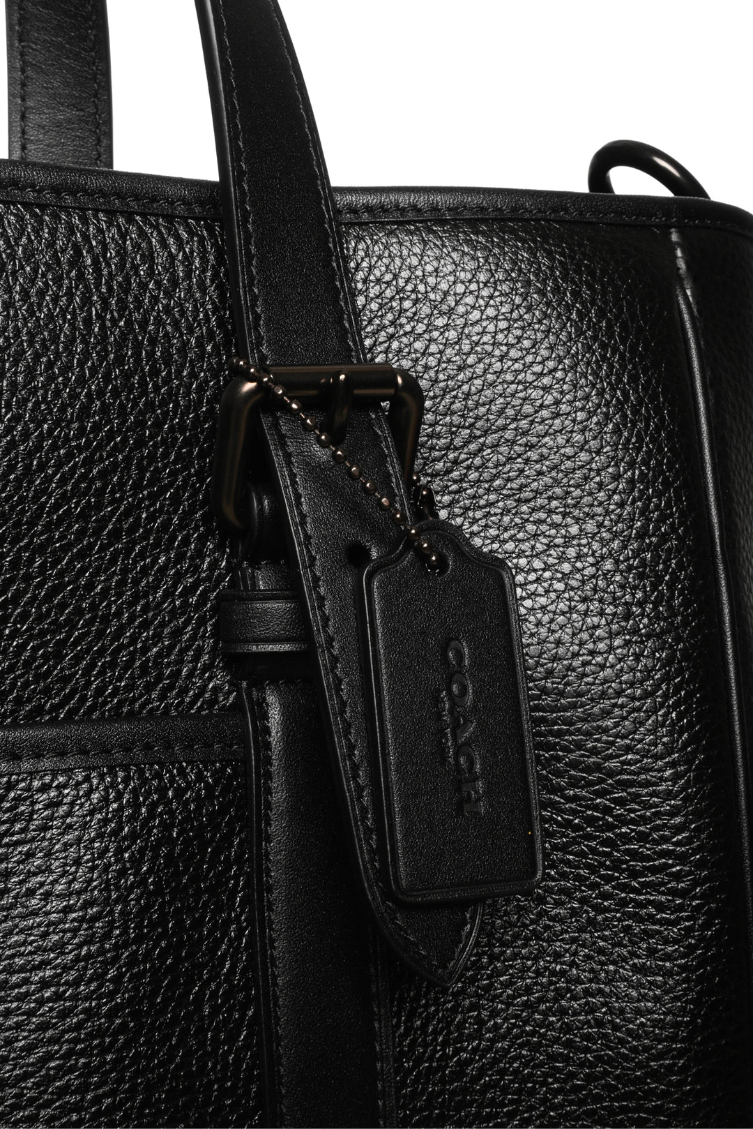 Coach Pebbled Calf Leather Sprint Tote