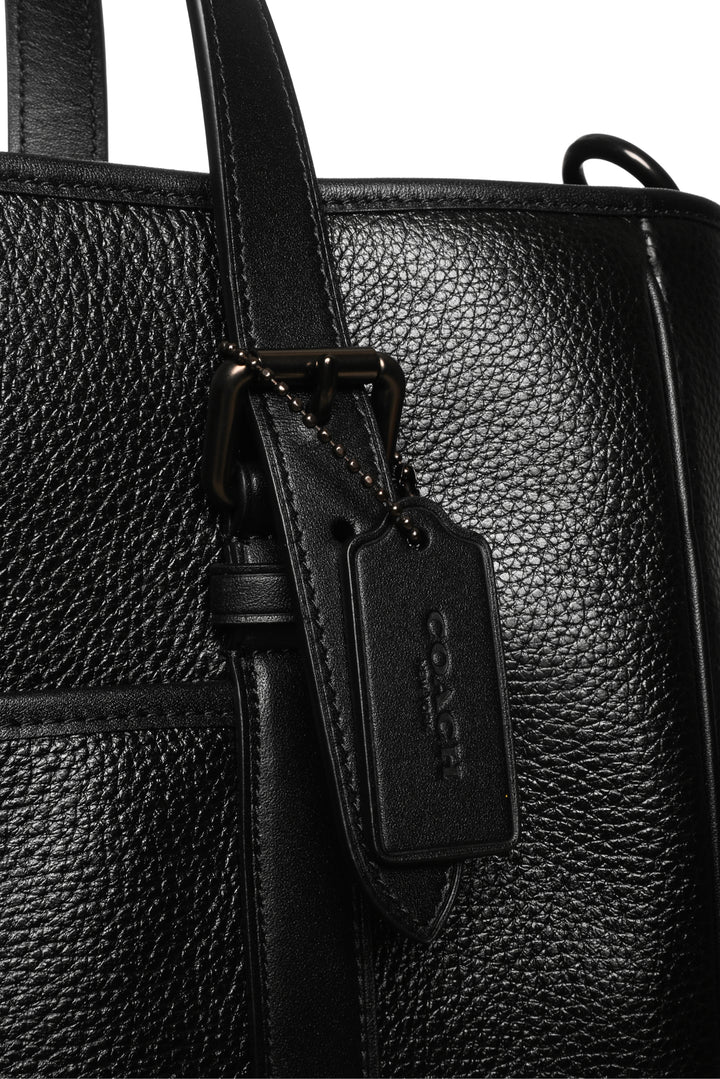 Coach Pebbled Calf Leather Sprint Tote