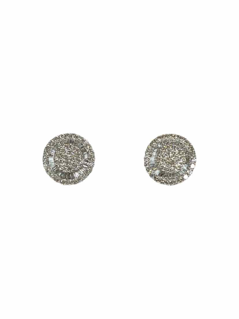 Diamond Cluster Earrings