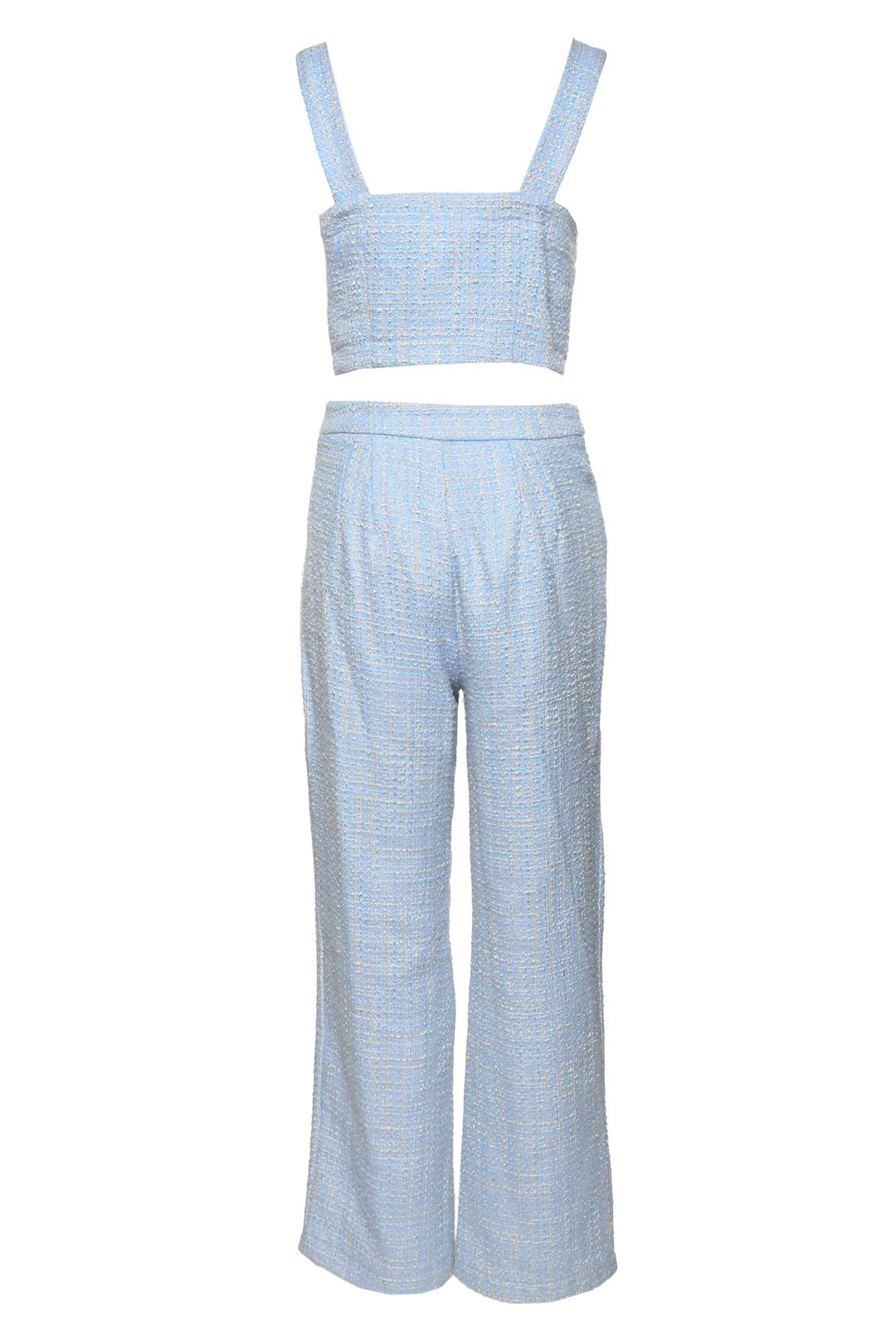 Jason Wu Size 4 Tweed Plaid Tank Top & Pant Set