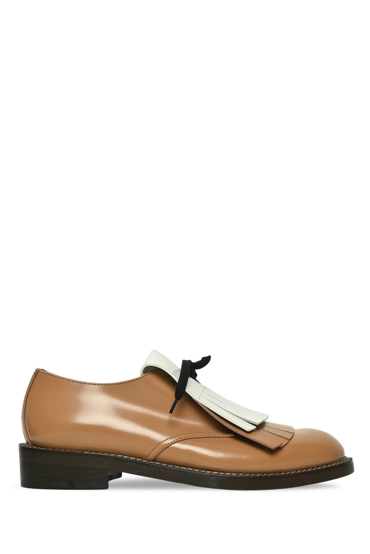 Marni Size 40 Kiltie Fringe Derby