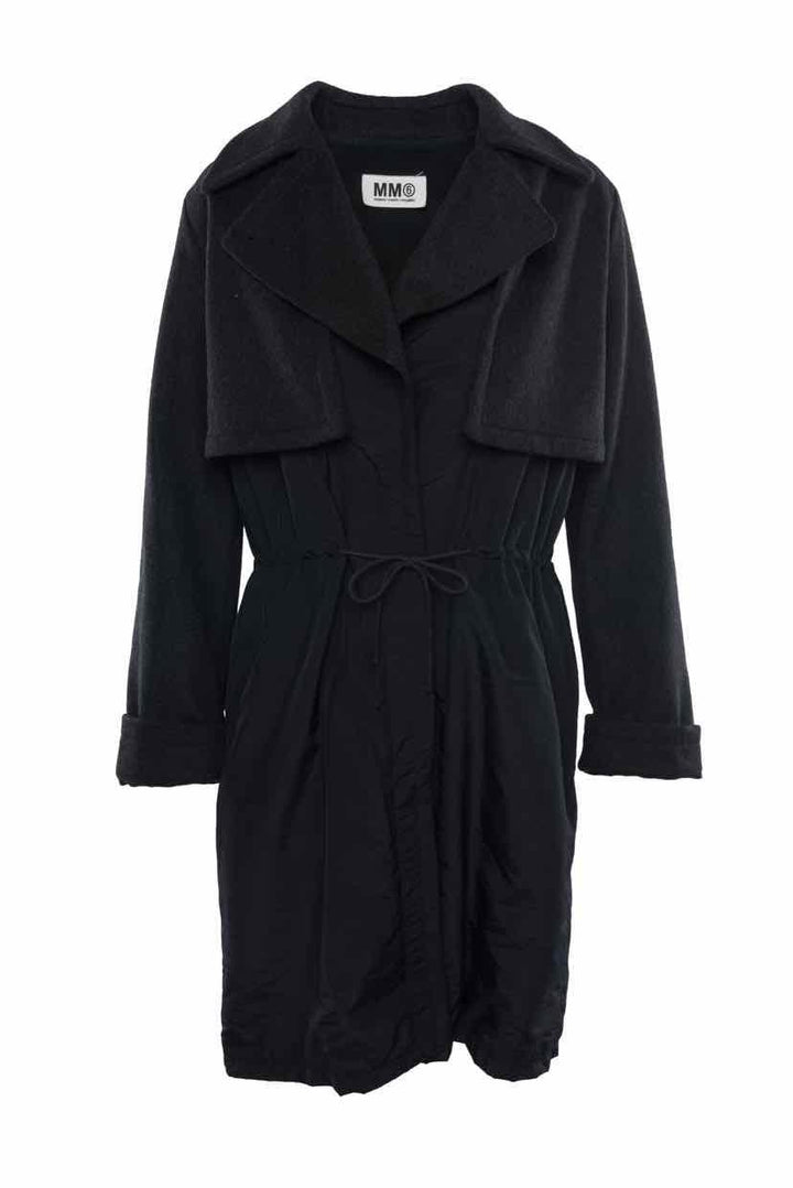 MM6 Size 40 2008 Wool/Nylon Hybrid Coat