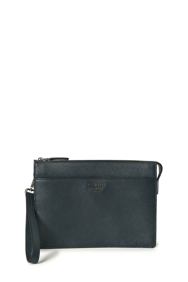 Prada Saffiano Leather Pouch