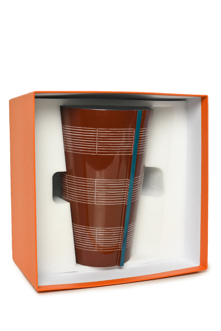 Hermes Perimetre Striped High Vase
