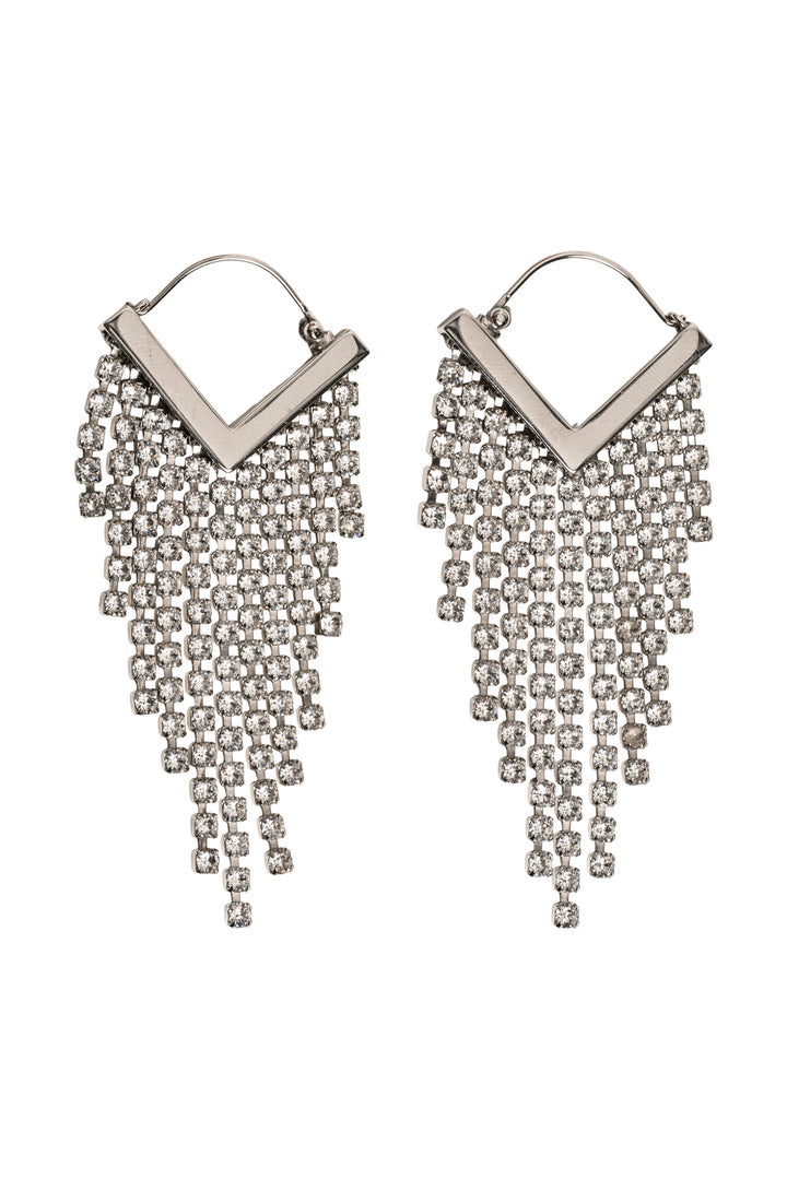 Isabel Marant Crystal Dangle Earrings