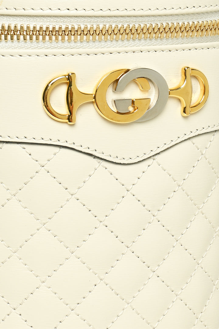 Gucci Quilted Leather Trapuntata Zumi Crossbody/Belt Bag