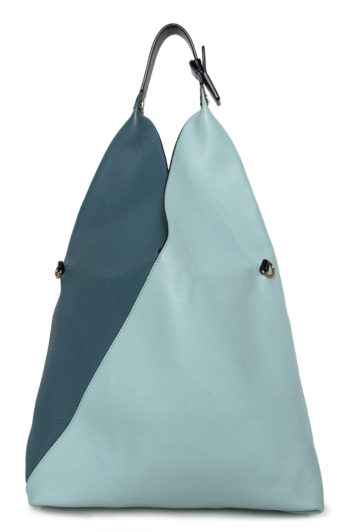 Loewe Colorblock Grain Sling Hobo