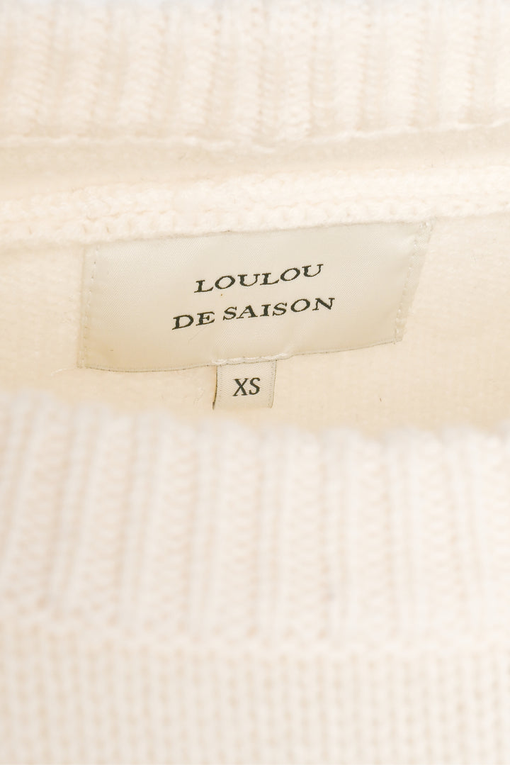 LouLou De Saison Size XS BRUZZI LDS Cropped Sweater