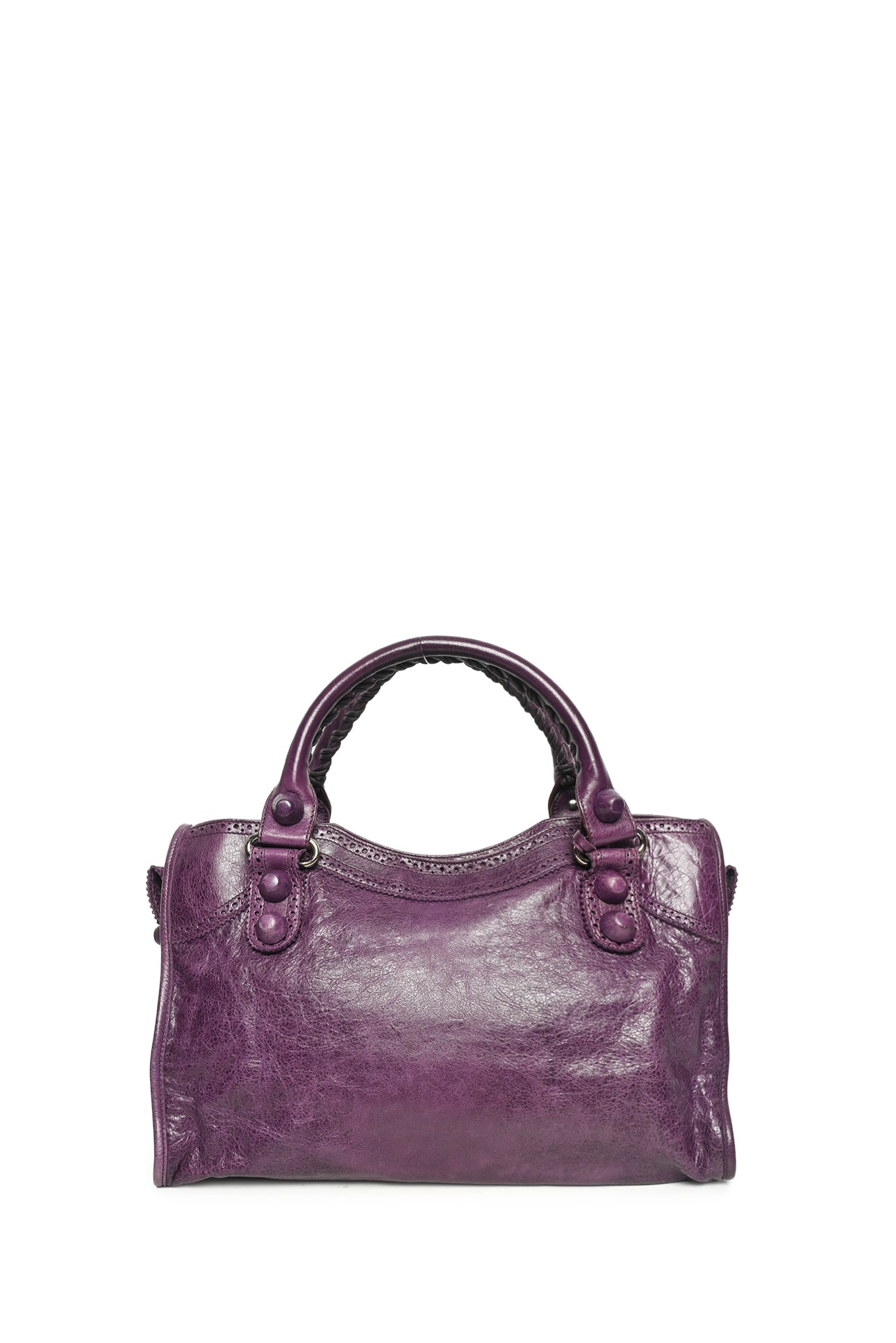 Balenciaga Giant Brogues Covered Motocross City Bag – Turnabout