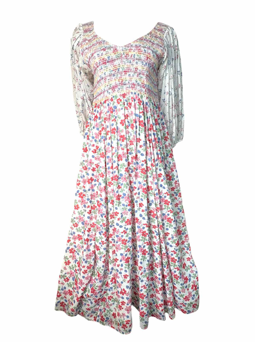 Love Shack Fancy Size M Floral Cotton  Dress