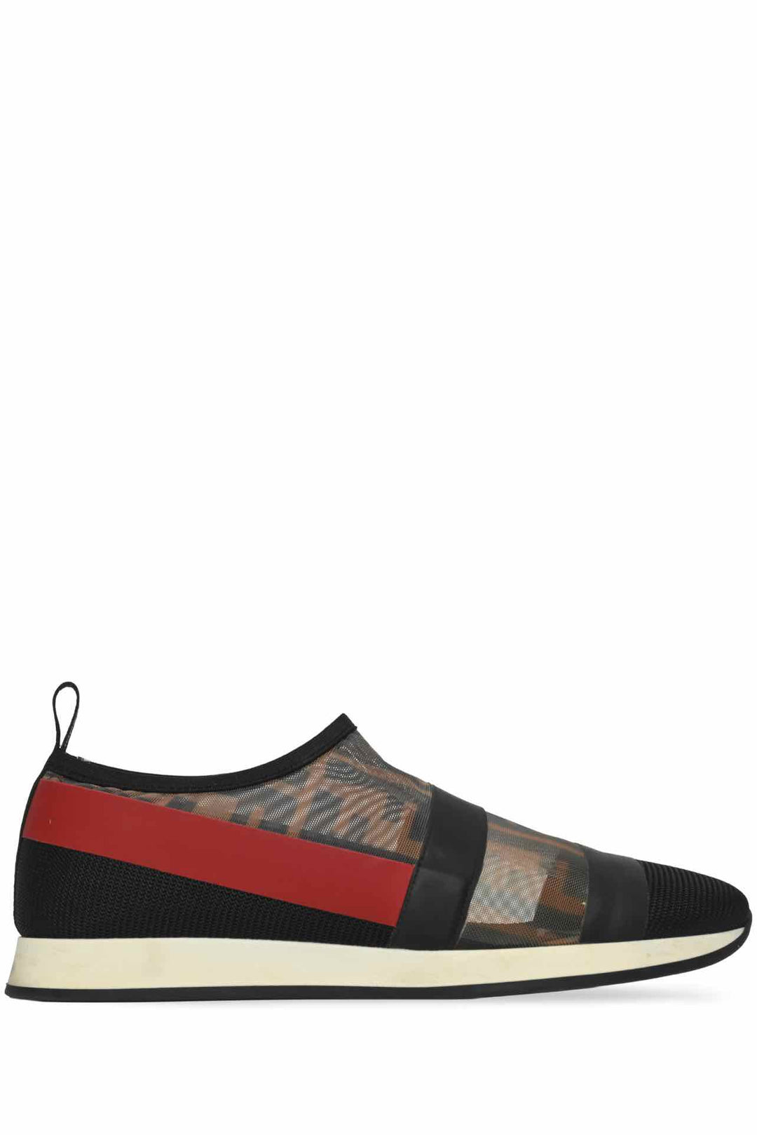 Fendi Size 37 Zucca FF Logo Mesh Slip On Sneaker
