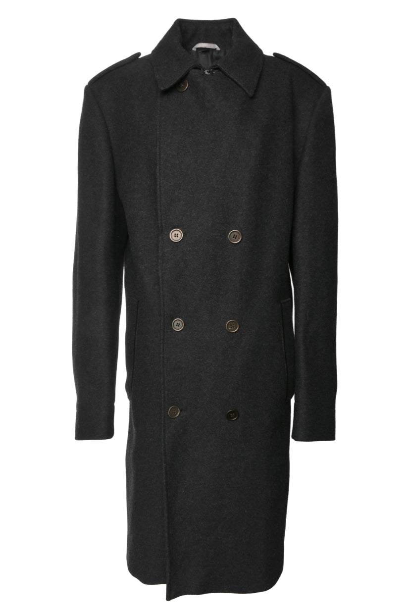 Boss Size 44 Men's Wool Peacoat