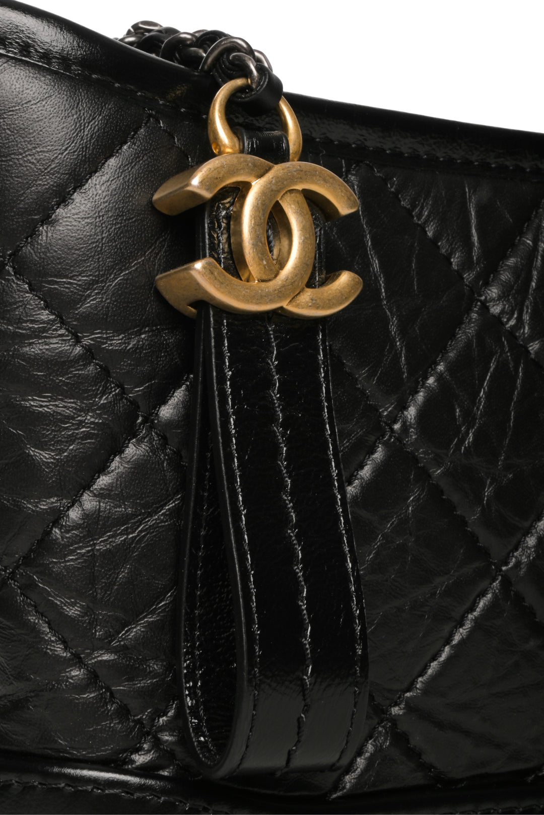 Chanel Aged Calfskin Small Gabrielle Hobo