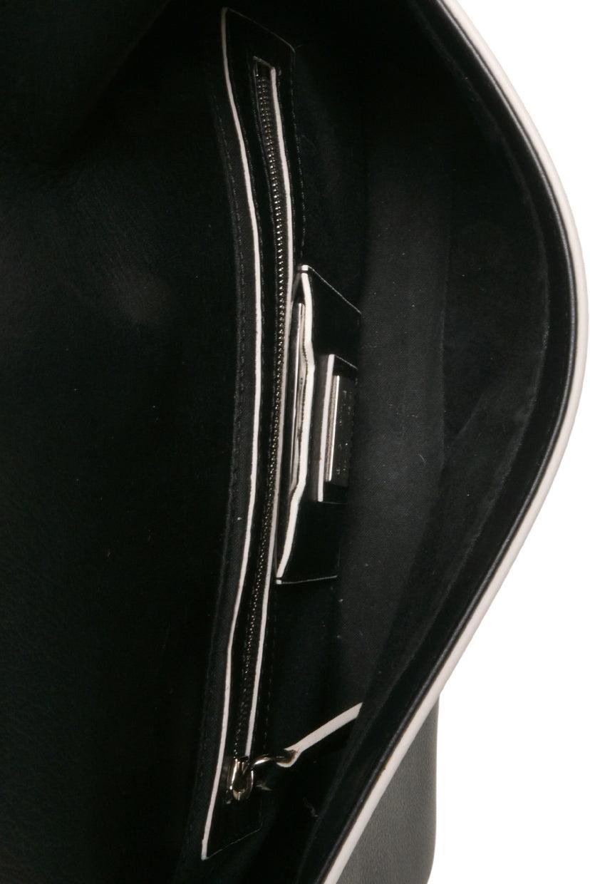 Fendi Vitello Dolce Elite Monster Eyes Baguette Bag