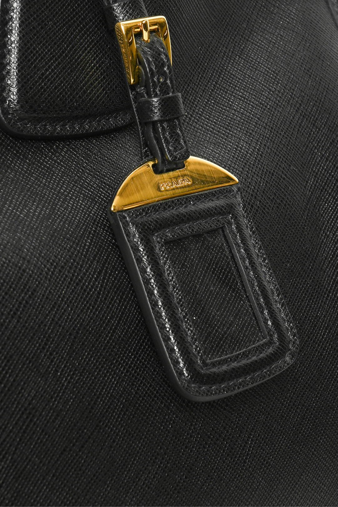 Prada Soft Leather Dome Tote