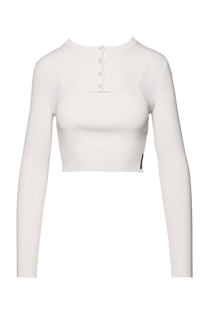 Alexander Wang Size M Cropped Cardigan Twinset