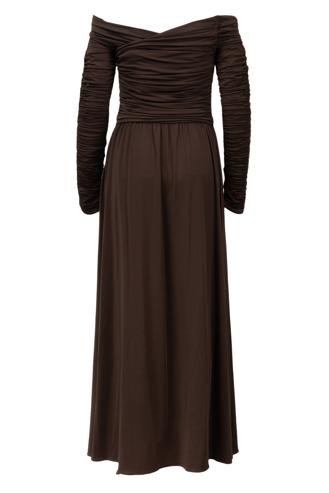 Altuzarra Size 40 Charlotte Off The Shoulder Ruched Maxi Dress