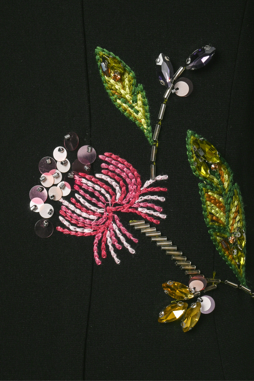 cinq a sept Size 0 Cheyenne Floral Embroidered Blazer