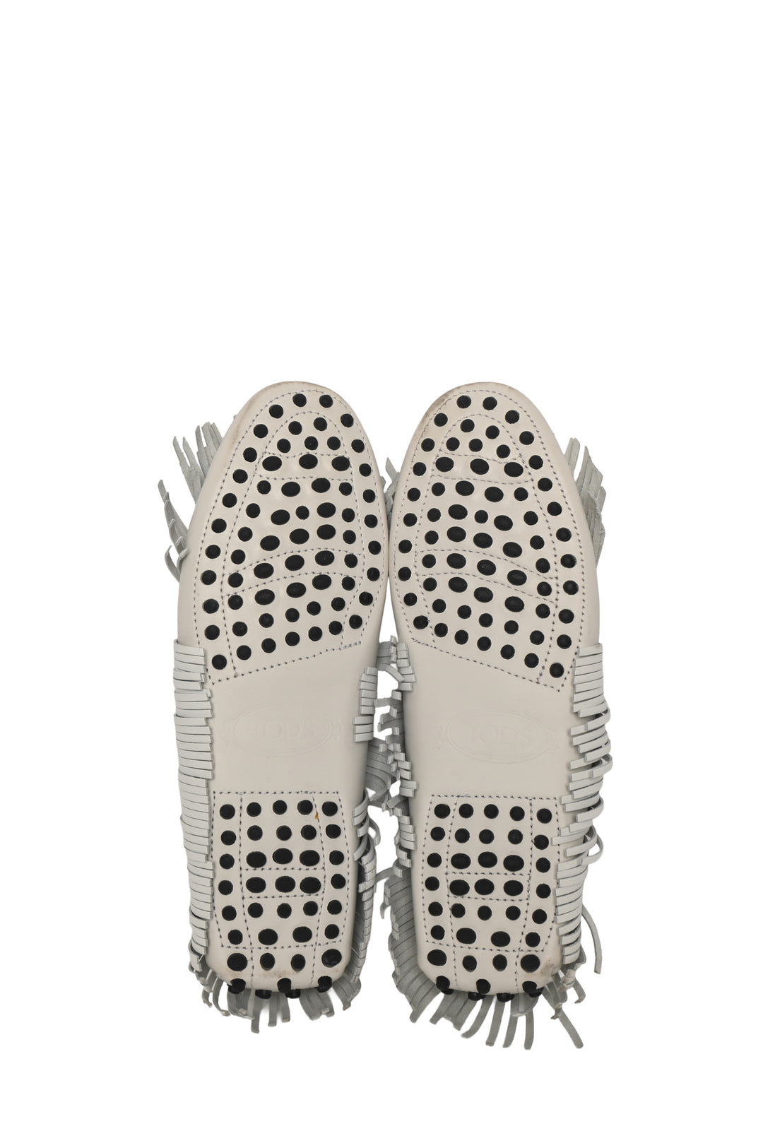 Tod's Size 36.5 Gommini Fringe Loafers