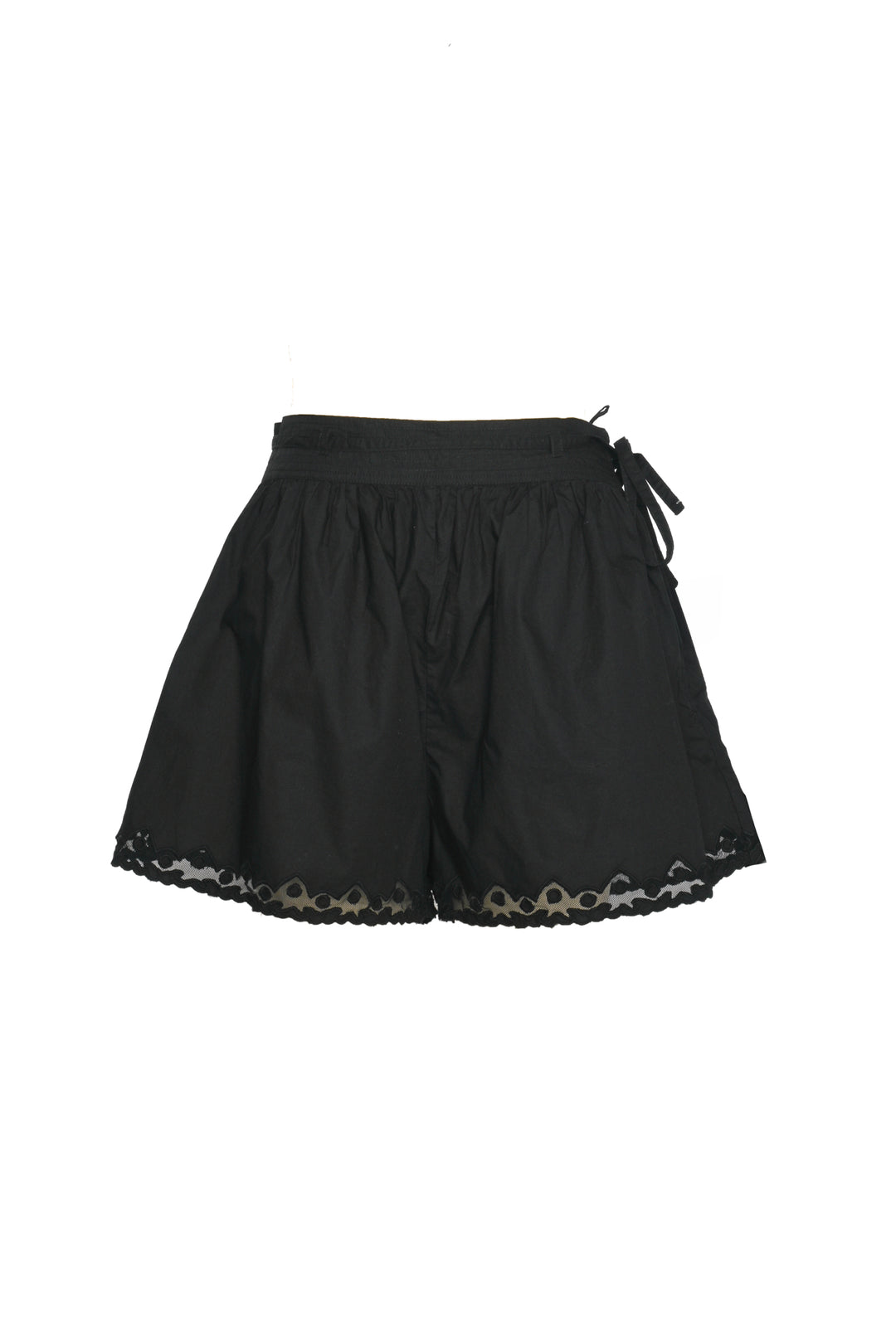 Ulla Johnson Size 6 Elowen Embroidered Cotton Shorts