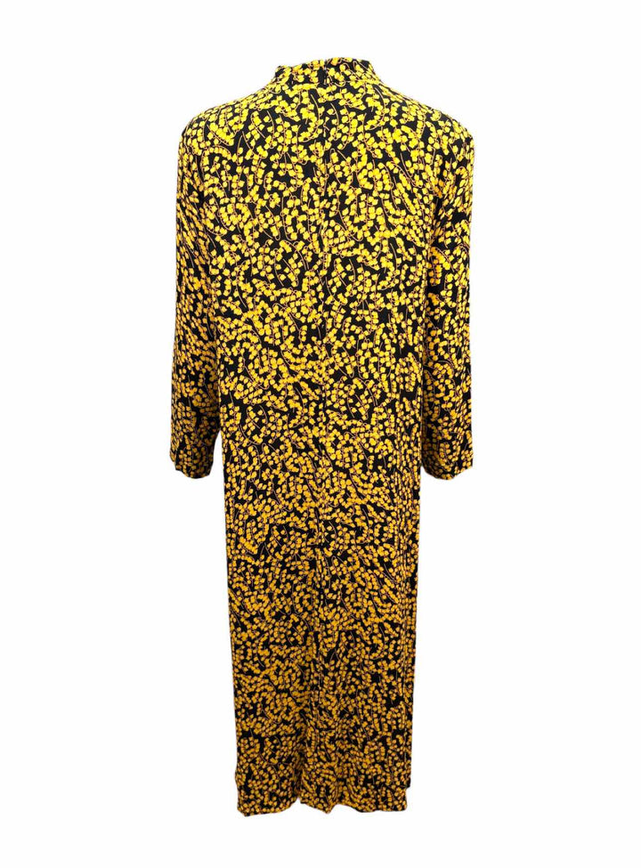 Ganni Size 38 Floral Viscose Dress