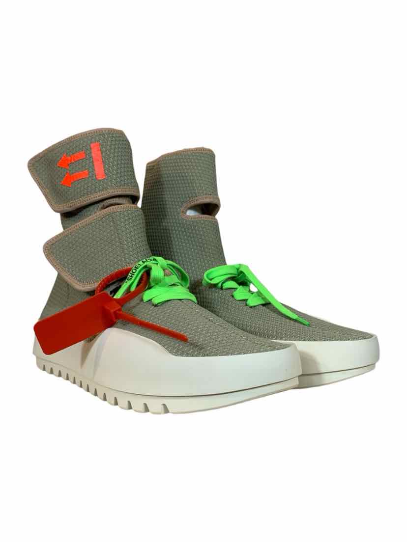 Mens Shoe Size 44 OFF-WHITE Men's Moto Wrap Sneakers