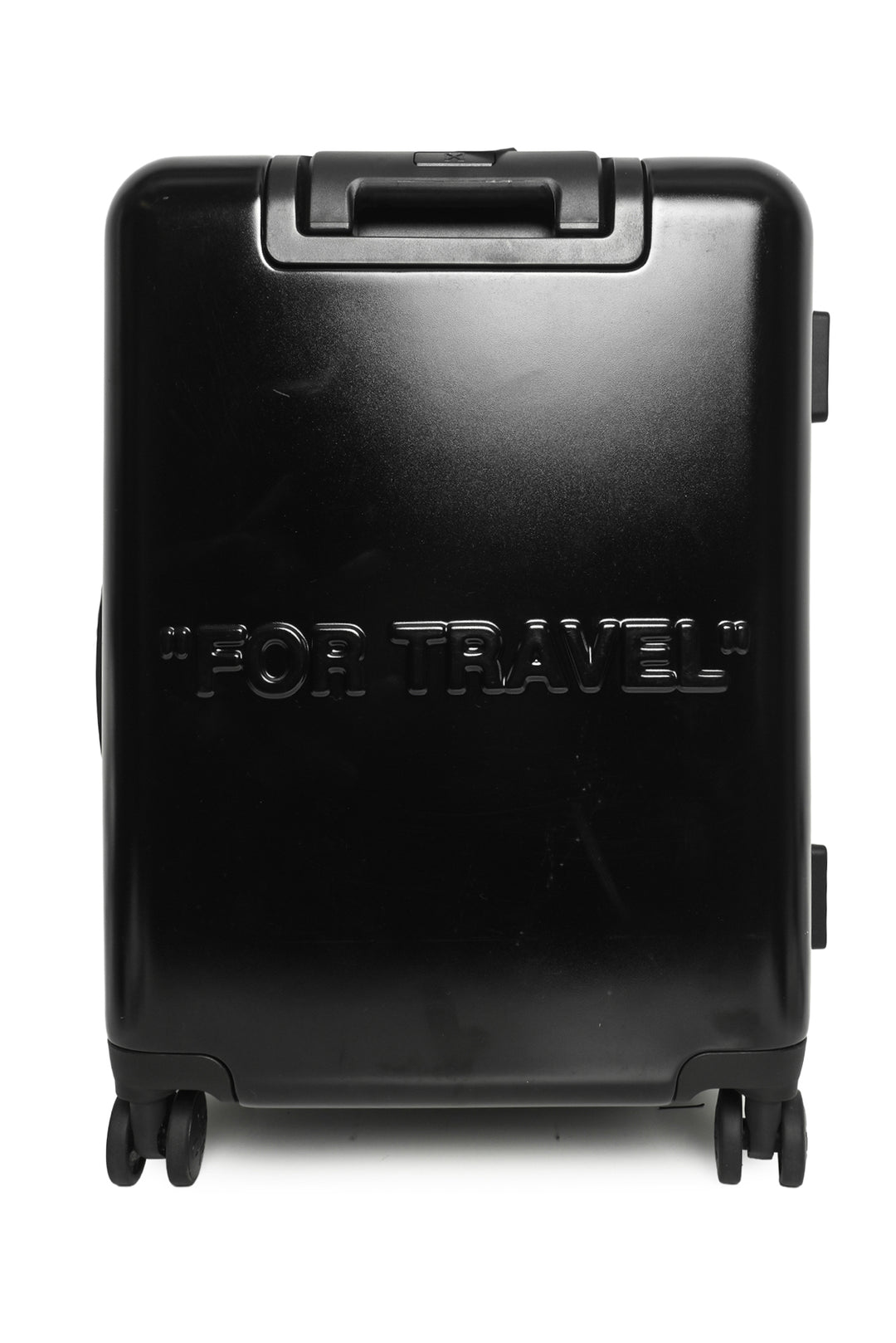 Off White Arrow Trolley Suitcase