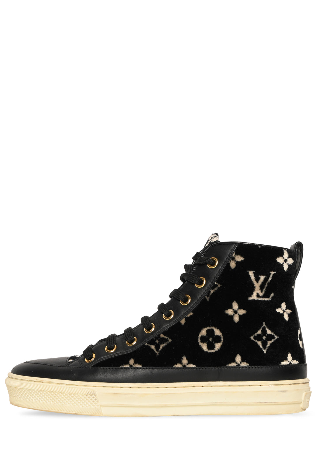 Louis Vuitton Size 36 Velvet Monogram Stellar Sneaker