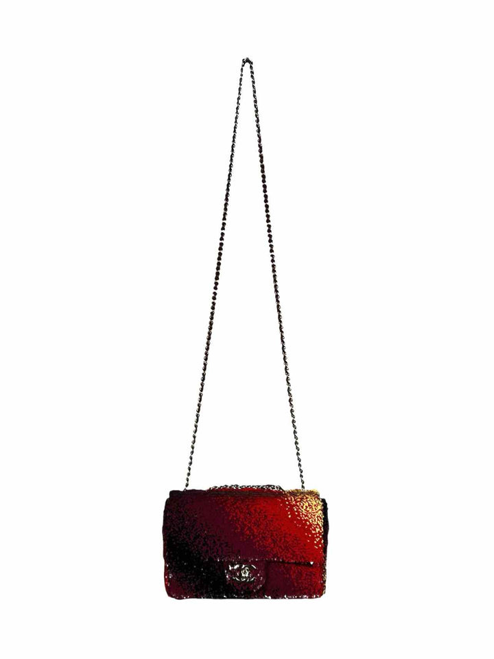 Chanel Sunset Shaded Sequins Mini Flap