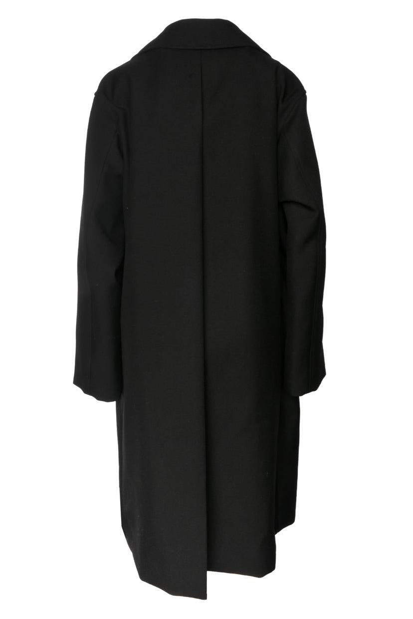 Jil Sander Size 46 Men's Oversize Wool Button-Up Coat