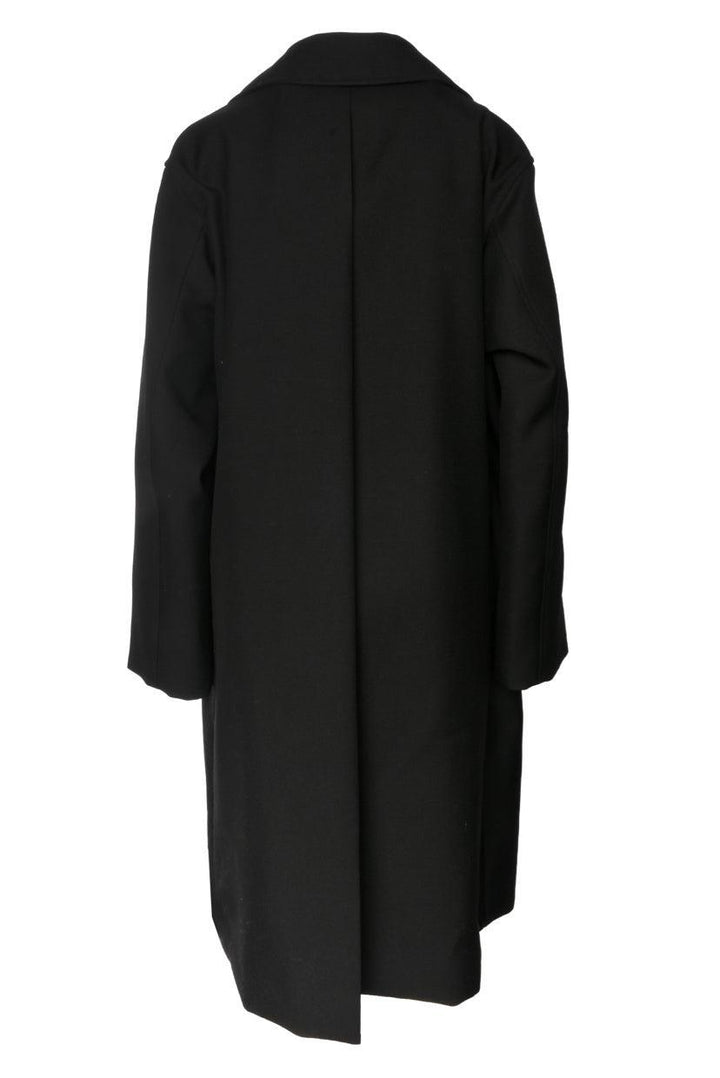 Jil Sander Size 46 Men's Oversize Wool Button-Up Coat