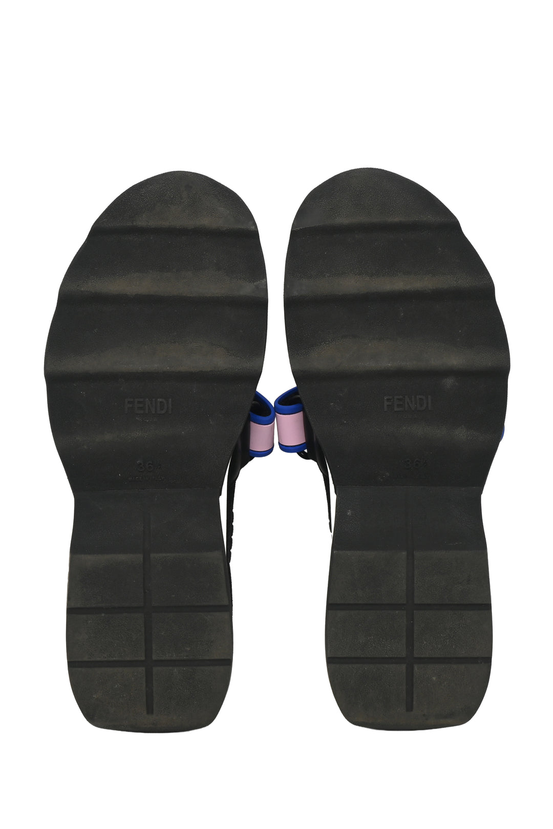 Fendi Size 36.5 Fendi Love Rockoko Knit Sneaker