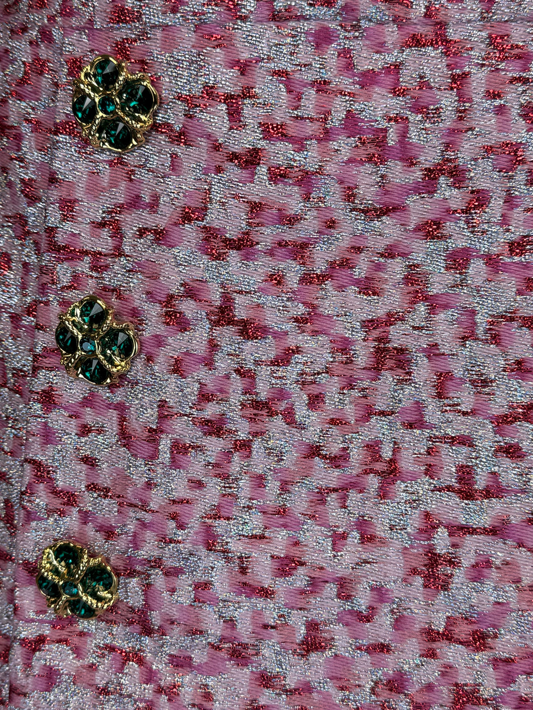 Dolce & Gabbana Size 38 Embellished Jacquard Mini Skirt