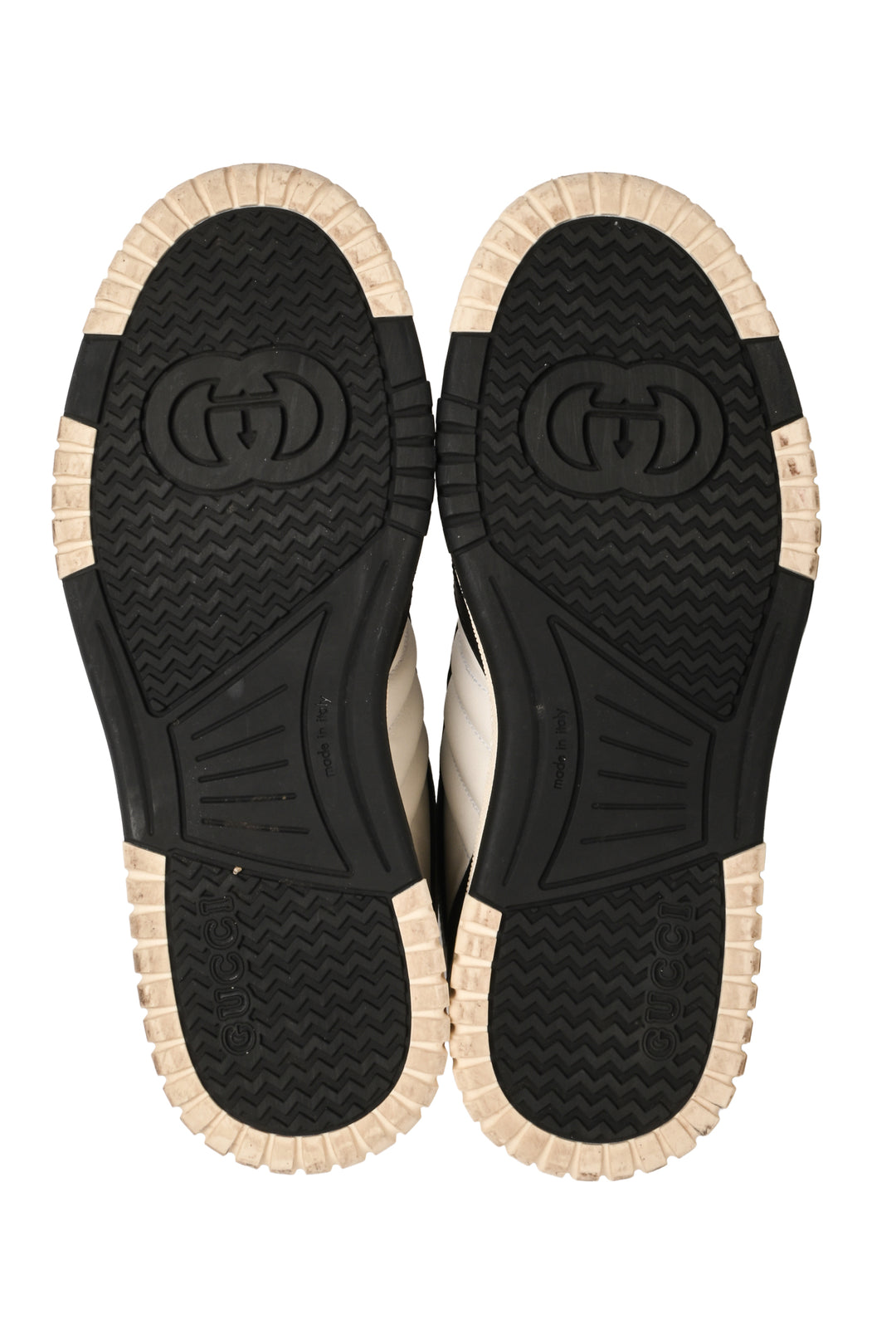 Gucci Size 38.5 Men's Re-Web Sneakers