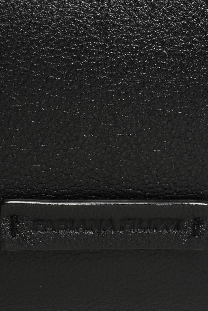 Fabiana Filippi Bead Embellished Leather Tote