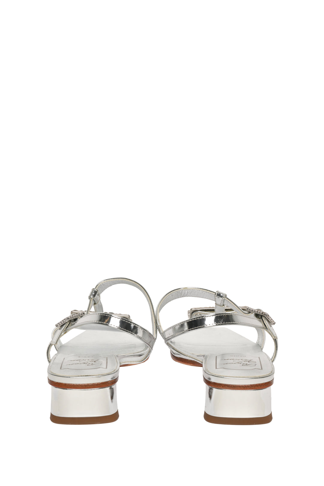 Roger Vivier Size 36 Embellished Bikiviv' Leather Sandals