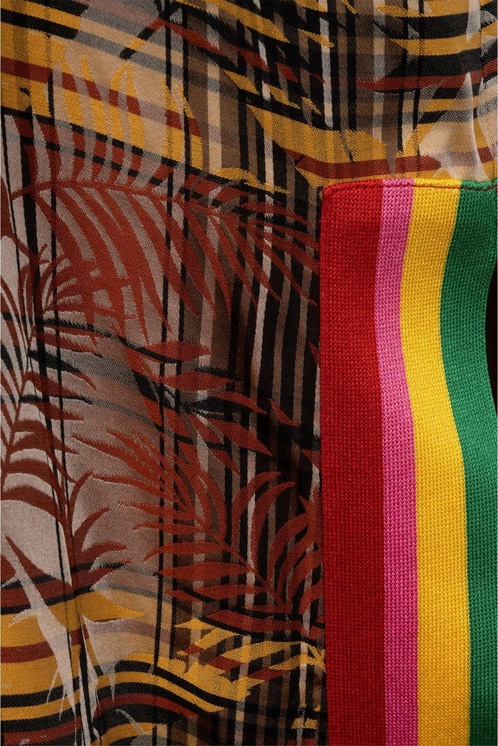 Palm Angels Size 38 Exodus Check Slip Dress