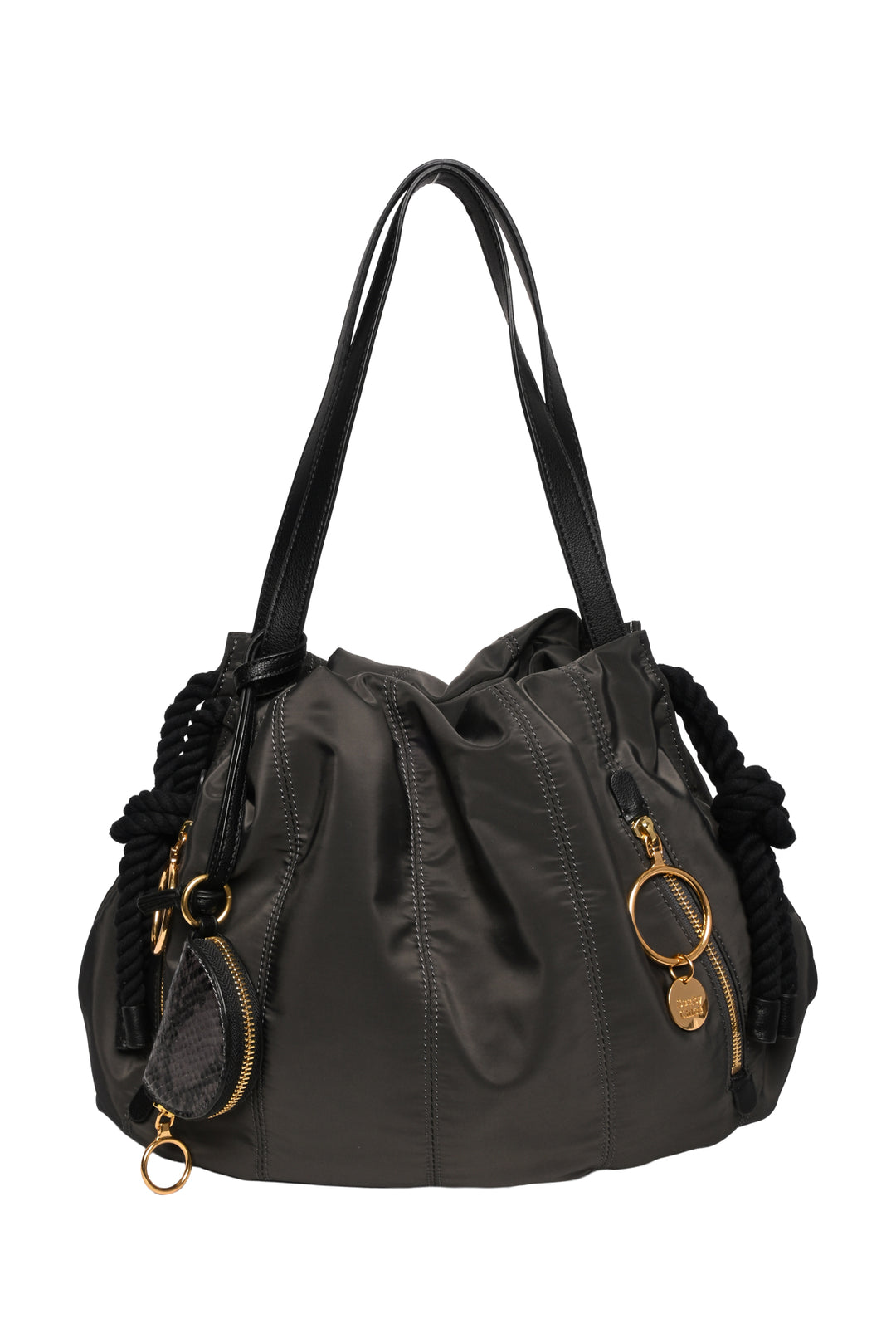 See by Chloe Leather-Trimmed Nylon Flo Tote
