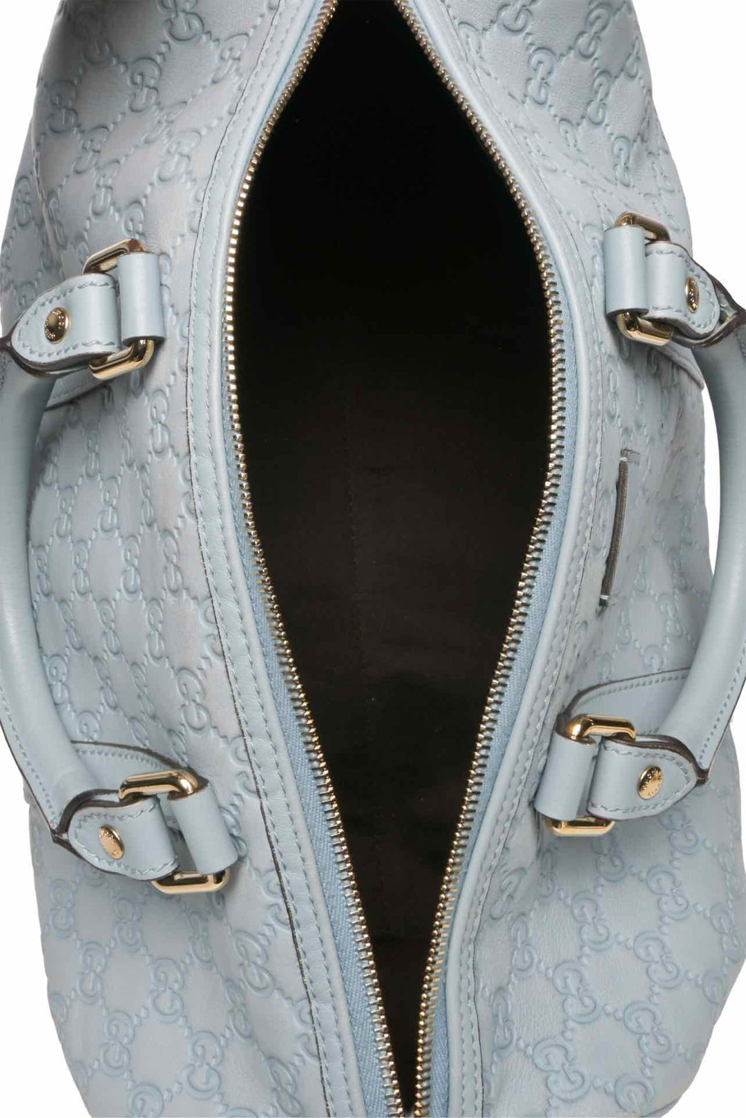 Gucci Guccissima GG Embossed Leather Medium Joy Boston Bags