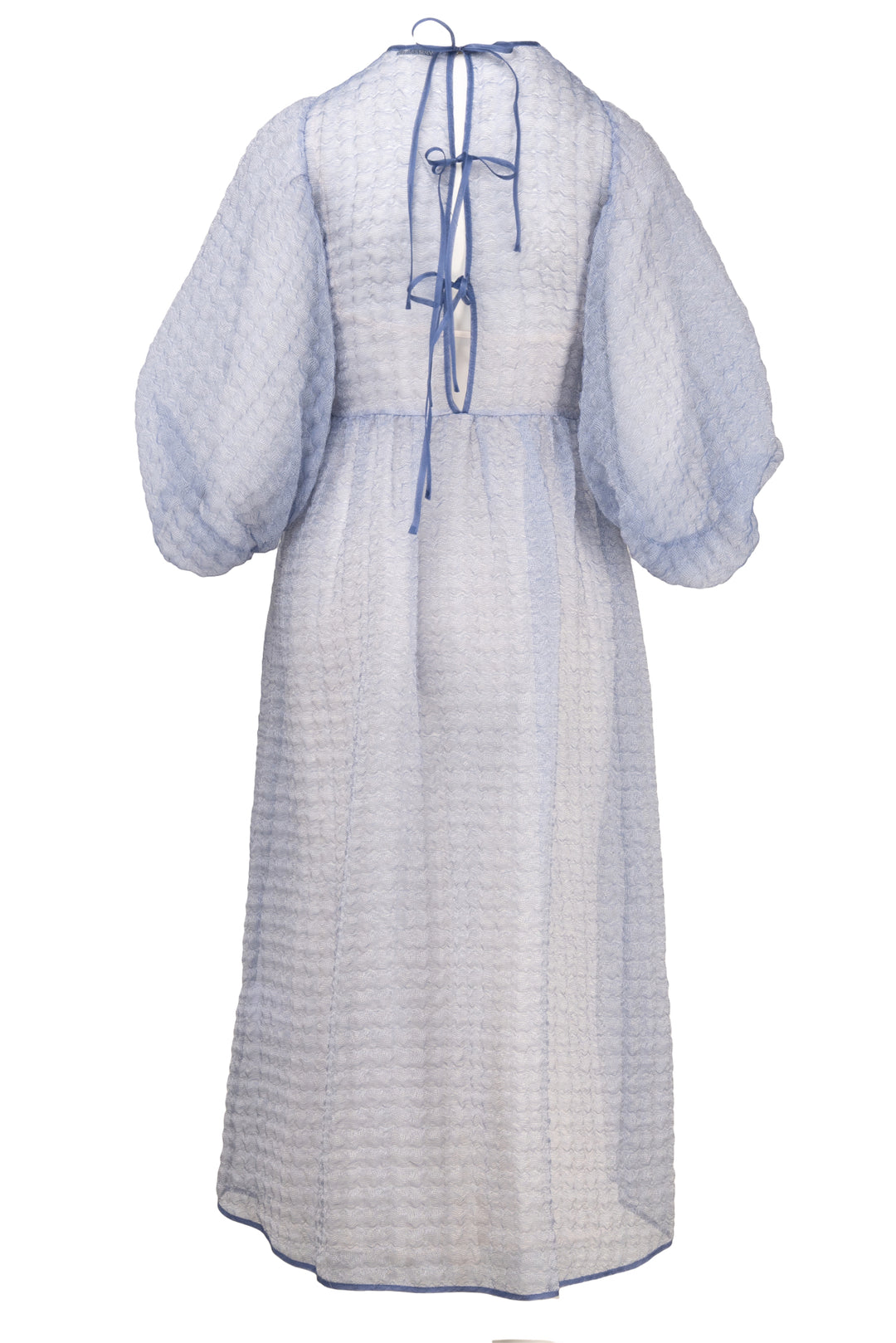 Cecilie Bahnsen Size 2 Karmen Silk-Organza Midi Dress