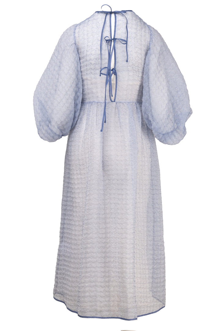 Cecilie Bahnsen Size 2 Karmen Silk-Organza Midi Dress